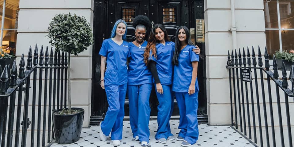 Sculpsure clinic team on Harley Street